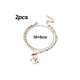 thumbnail image 2 of piezas Pulsera navideña Mujer Niña Pulseras navideñas Regalos de año Estilo 2, 2 of 5