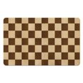 thumbnail image 1 of Soft & Absorbent Long Bath Mat | Non-Slip | 20x32in Checkered Bathroom Rug Runner | Easy-to-Clean Large Mat for Bathroom Bathtub, 1 of 5