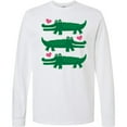 thumbnail image 3 of Inktastic Alligator Crocodile Reptile Long Sleeve T-Shirt, 3 of 5
