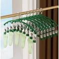 thumbnail image 4 of Stainless steel sock drying clip, clothes hanger, multiple clips, household clothes hanging balcony, windproof, multifunctional underwear and pantyhose drying clip, 4 of 9