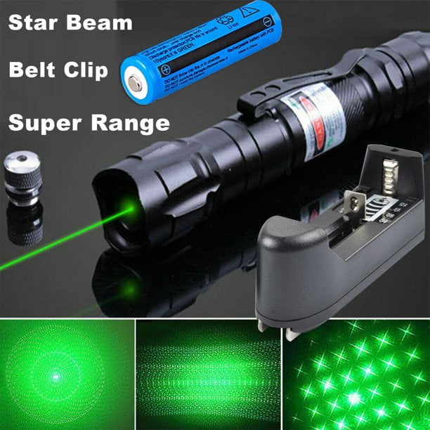 Stylo laser à lumière rouge Présentateur de pointeur laser puissant Lampe  de poche Lazer à distance 