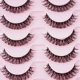 thumbnail image 3 of Curling False Eyelashes 10 Pairs Of Large Curling False Thick False Eyelashes Eyelashes X1P1, 3 of 9