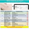 thumbnail image 2 of DuraSafe Cases iPad PRO 11 Inch 2nd 3rd 4th [ PRO 11 2020 2 2021 3 2022 4 Gen ] A2759 A2435 A2761 A2762 A2377 A2459 A2228 A2068 A2230 Lightweight Soft Silicone Transparent Front & Back Cover - Green, 2 of 7