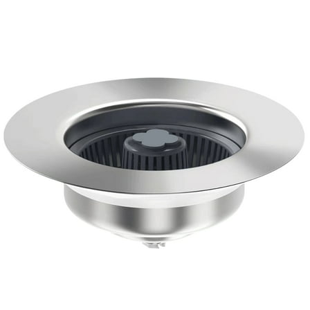 Ogetok Kitchen Stainless Steel Lace Sink, Drain Strainer and Pop-Up Sink, Suitable for Universal Sink , Cleaning Durable Not Easy Deform