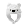 thumbnail image 1 of Bonito gorro de animal de peluche, novedad, gorro cálido para invierno, accesorios para disfraces, tocados, accesorios para fotos, capucha de Cosplay Hugo Gorro de felpa novedoso, 1 of 8