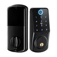 thumbnail image 1 of Door Lock, Tuya Smart Fingerprint Digital Keypad Keyless Entry Electronic Lock Ttlock App Control For Home Apartment ,Easy to Install, 1 of 7