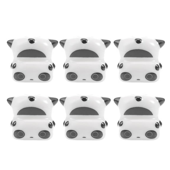 6pcs Adorable Ceramic Panda Chopsticks Rest Rack Stand Chopstick Holder