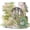 Green, variant on Chinese Landscape Desktop Ornament Decoration Acrylic Tabletop Centerpiece Chinese New Year Sign Decor for Home Office Event Scenario