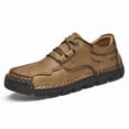thumbnail image 3 of Lace-Up Stitched Casual Walking Shoes, 3 of 5