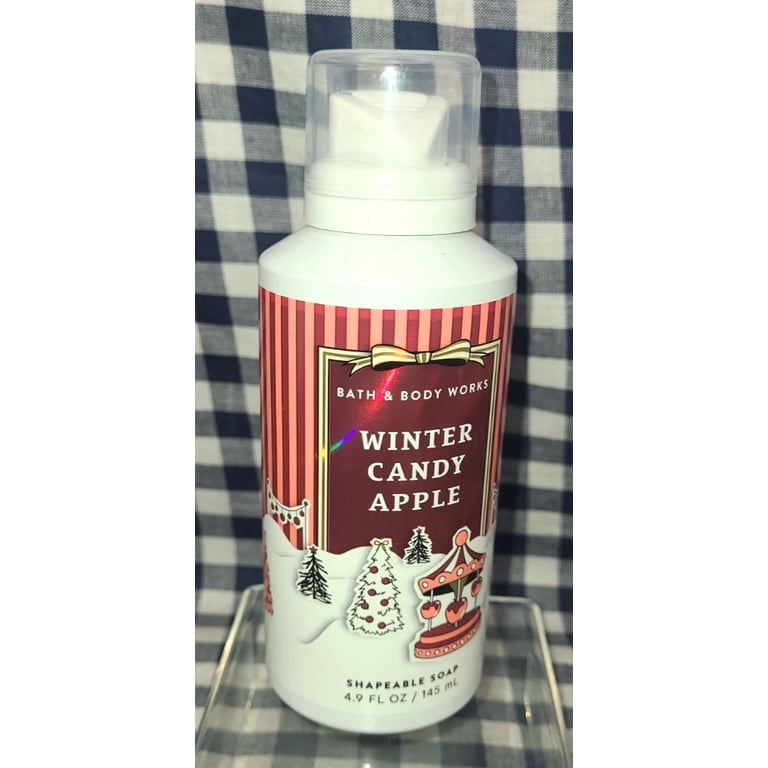 Bath & Body Works Shapeable Soap Winter Candy Apple, Festive