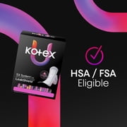 Kotex Ultra Thin Pads with Wings, Regular Absorbency, 50 Count