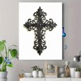 thumbnail image 4 of Qisvanset Ornate Cross Meditation Space Canvas Wall Art 15.75x11.81 Inches, 4 of 8