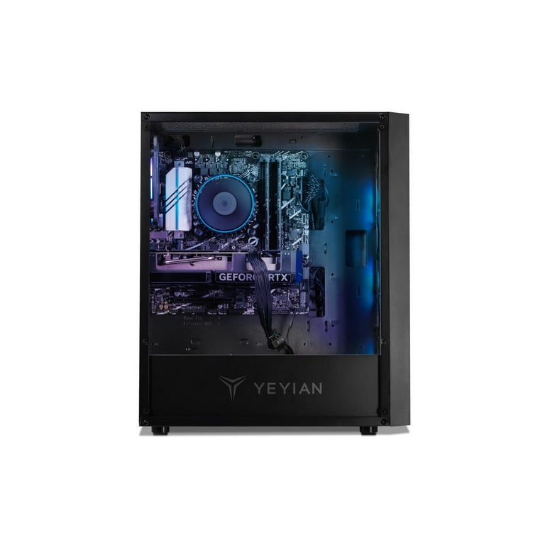 Yeyian Yumi Gaming PC, Intel i5, 16gb Ram, 1TB NVMe Ssd, RTX 4060, Windows 11, Wi-Fi, Bluetooth Yeyian Yumi Gaming PC, Intel i5, 16gb Ram, 1TB NVMe Ssd, RTX 4060, Windows 11, Wi-Fi, Bluetooth