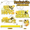 thumbnail image 2 of 3 Pcs Bee Festival Table Decor Signs Welcome Wood Bee Centerpieces Table Decoration Rustic Bee Welcome Sign for Home Kitchen Decor, 2 of 7