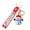 A, variant on Christmas Santa Keychain - Cute 3D Santa Claus Snowman Stocking Hanging Ornaments with Keyring Purses Wallets Backpack Car Rearview Mirror Pendants Christmas Decorations for Party