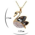 thumbnail image 3 of KATGI Fashion Austrian Crystal Lovely Swan Pendant Necklace or Bracelet, 3 of 16