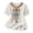 White, variant on RQYYD Womens V Neck Floral Embroidered Short Sleeve Blouse Casual Loose Fit Tunic Top for Summer Daily Wear