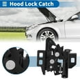thumbnail image 3 of Unique Bargains Hood Latch Assembly for Chevrolet Express 1500 2003-2014 Engine Hood Latch Lock Release No.15873422/25721612/820207 1 Pc, 3 of 7