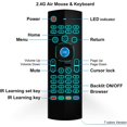 thumbnail image 3 of 2X Ratón de Aire para Android TV Box, Mini Teclado Inalámbrico Ratón Remoto de Aire Control, 3 of 5