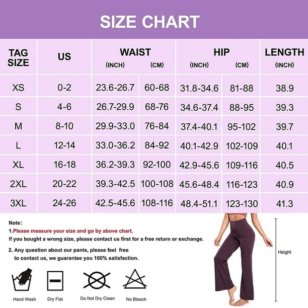 Bootcut Yoga Pants for Women Flared Leggings with Pocket Bootleg Casual  Lounge Pants Work Pants Sweatpants 