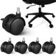 thumbnail image 1 of 5 ruedas giratorias para muebles, ruedas para sillas, ruedas de repuesto para carrito, ruedas giratorias para sofás pequeños, ruedas para suelos de madera dura, 1 of 7