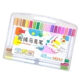 thumbnail image 3 of Marcadores de pintura acrílica Pensas de pintura acrílica Colores de colores Surting Marker Conjunto de bolígrafos con estuche de transporte Dibujo de 48 color, 3 of 8
