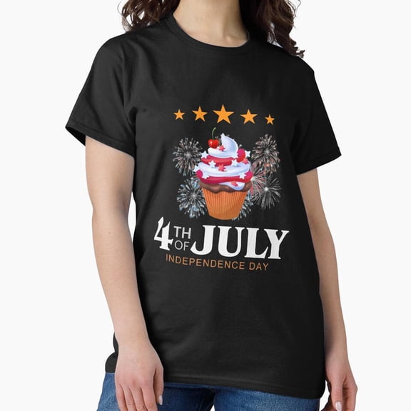 4Th July Independence Day Classic T-Shirt, Gift For Patriotic, Independence Day Shirt, Red White Blue Shirt, S-5XL Birthday Gifts; For Men & Women