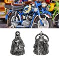 thumbnail image 4 of Dream Apparel 【2Pack】Motorcycle Bells for Biker Good Luck Riding Bells with Hanger Motorcycle Accessory or Keychain for Luck, 4 of 4