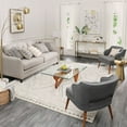 thumbnail image 4 of Mohawk Home Vado Geometric Woven Indoor Area Rug, Cream, 8' x 10', 4 of 8