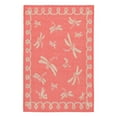 Liora Manne Terrace Dragonfly Indoor/Outdoor Rug Orange 23