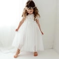 thumbnail image 3 of 2 Colores De Malla De Encaje Vestido De Novia Para Bebé Niña Ropa De Niños Princesa Boda Disfraz De Halloween Navidad Regalo De Cumpleaños Fiesta Conjunto Completo, 3 of 4