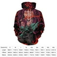 thumbnail image 2 of Demon Slayer Adult Sweater Pullover Hoodie 3D Printed Loose Hooded Long Sleeved Jackets Tops, 2 of 8