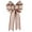 Multicolor, variant on Kokovifyves Holiday Decor Christmas Large Bow Double Layer Linen Bow Christmas Tree Decoration Bow