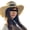 Simple straw hat, variant on Straw Beach Sun Hat Women Wide Brim Raffia Hat Hollow Weave Vacation Sun Hat