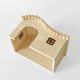 thumbnail image 4 of Casa pequeña para mascotas, hámster, nido de madera, no tóxico, pequeño, sólido, duradero, bonita casa para mascotas, cabaña para hámster, animales, ratones, suave ER, 4 of 5