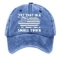 thumbnail image 2 of ZSQDM Hillbilly 2024 Flag Hat 2024 Baseball Cap Patriotic Election Hat beanies Hat Organizer for Baseball Caps Baseball Caps Solar Post Cap Lights, 2 of 4