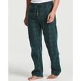 thumbnail image 2 of Real Essentials 3 Pack: Mens Fleece Plaid Pajama Pants - Lounge Pajama Bottoms(Available in Big & Tall), 2 of 6
