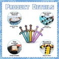 thumbnail image 3 of JESTAR 16PCS Pixel Miner Crafting Inflatable Sword Set, Colorful Balloon Swords with Hand Pump, Party Favor Props for Birthday Events, Theme Parties & Celebrations, 3 of 7
