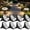 Warm White, variant on Bxaolu 4 Pack Solar Lights Outdoor, 12 LED Solar Ground Lights IP65 Waterproof Flat Solar Disc Light, Pathway Lights for Garden Lawn Patio Yard Path Landscape, Warm White