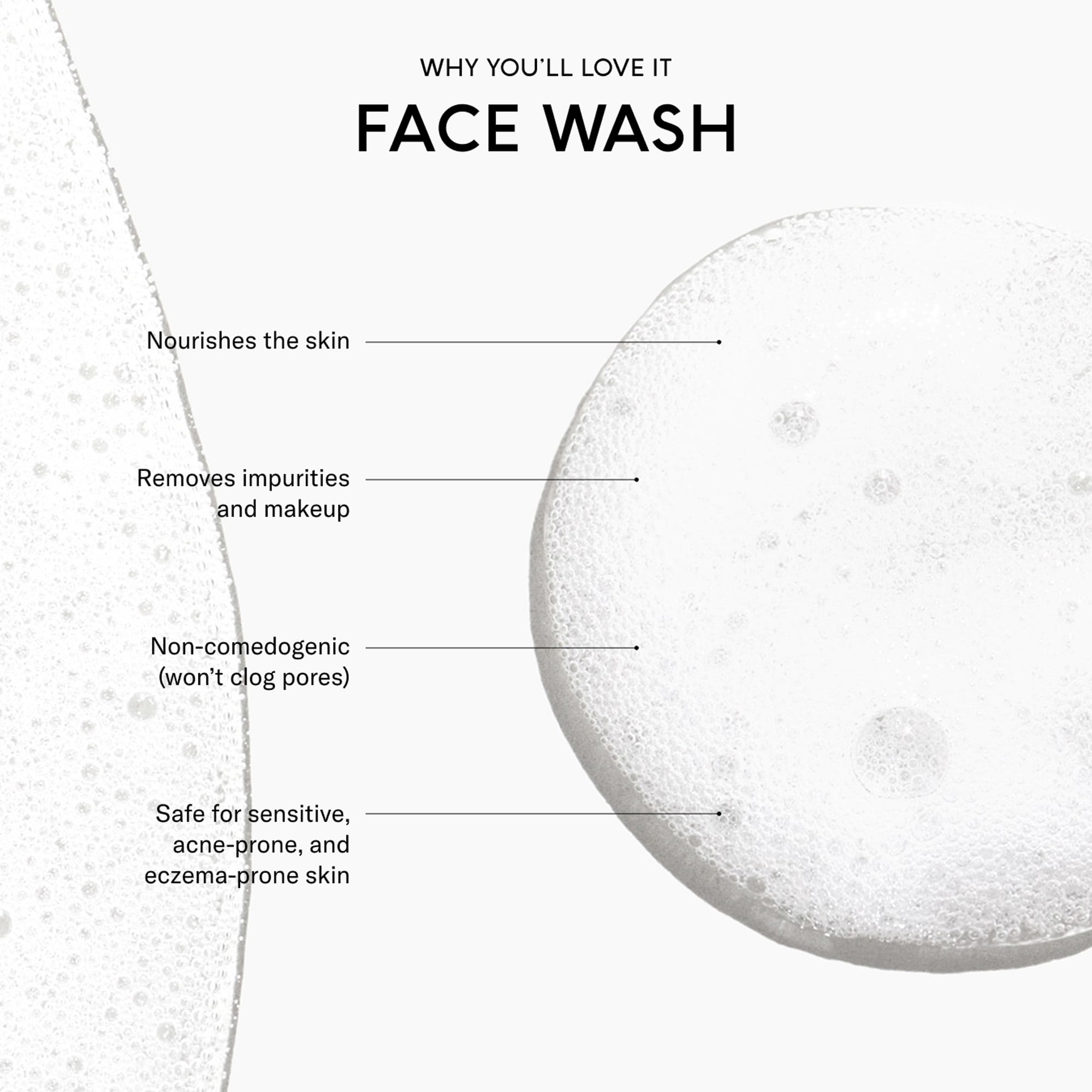 SEEN Face Wash, Fragrance Free -Non-Comedogenic & Non-Irritating Face Cleanser - Dermatologist-Developed - Safe for Sensitive, Eczema & Acne Prone Skin