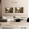 thumbnail image 4 of Elephant Stock Lion And His Cub Wall Art - Horizontal Canvas Wall Art - Living Room Wall Decor - Animal Canvas - Black And Brown Decor - 48" x 32", 4 of 8