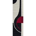 thumbnail image 3 of Momeni Delhi 3'6" X 5'6" Contemporary Hand Tufted Wool Rug in Black, 3 of 3