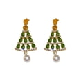 thumbnail image 2 of Pendientes colgantes,Pendientes colgantes navideños para mujer Pendientes colgantes,Pendientes de árbol de Navidad colgantes Mujer colgando,Pendientes colgantes con diamantes de imitación, 2 of 8