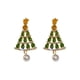 thumbnail image 3 of Pendientes colgantes,Pendientes colgantes navideños para mujer Pendientes colgantes,Pendientes de árbol de Navidad colgantes Mujer colgando,Pendientes colgantes con diamantes de imitación, 3 of 8