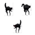 thumbnail image 2 of Avdolw Halloween Courtyard Decor Set - 4 Spooky Black Cat Garden Stakes for Outdoor Halloween Decorations, 2 of 2