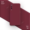 thumbnail image 1 of Basic Pure Candy Color Case for Xiaomi Mi 9 Mi9 SE Pro Lite Explorer 9SE 9Pro 9Lite Funda Soft Square Liquid Silicone Back Cover Wine Red Xiaomi 9 Lite, 1 of 6
