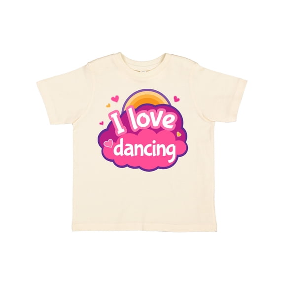 Inktastic I Love Dancing Dance Teacher Girls Toddler T-Shirt