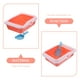thumbnail image 5 of Caja de arena para gatos, desodorante antisalpicaduras, bandeja de baño con pala para arena, 5 of 5