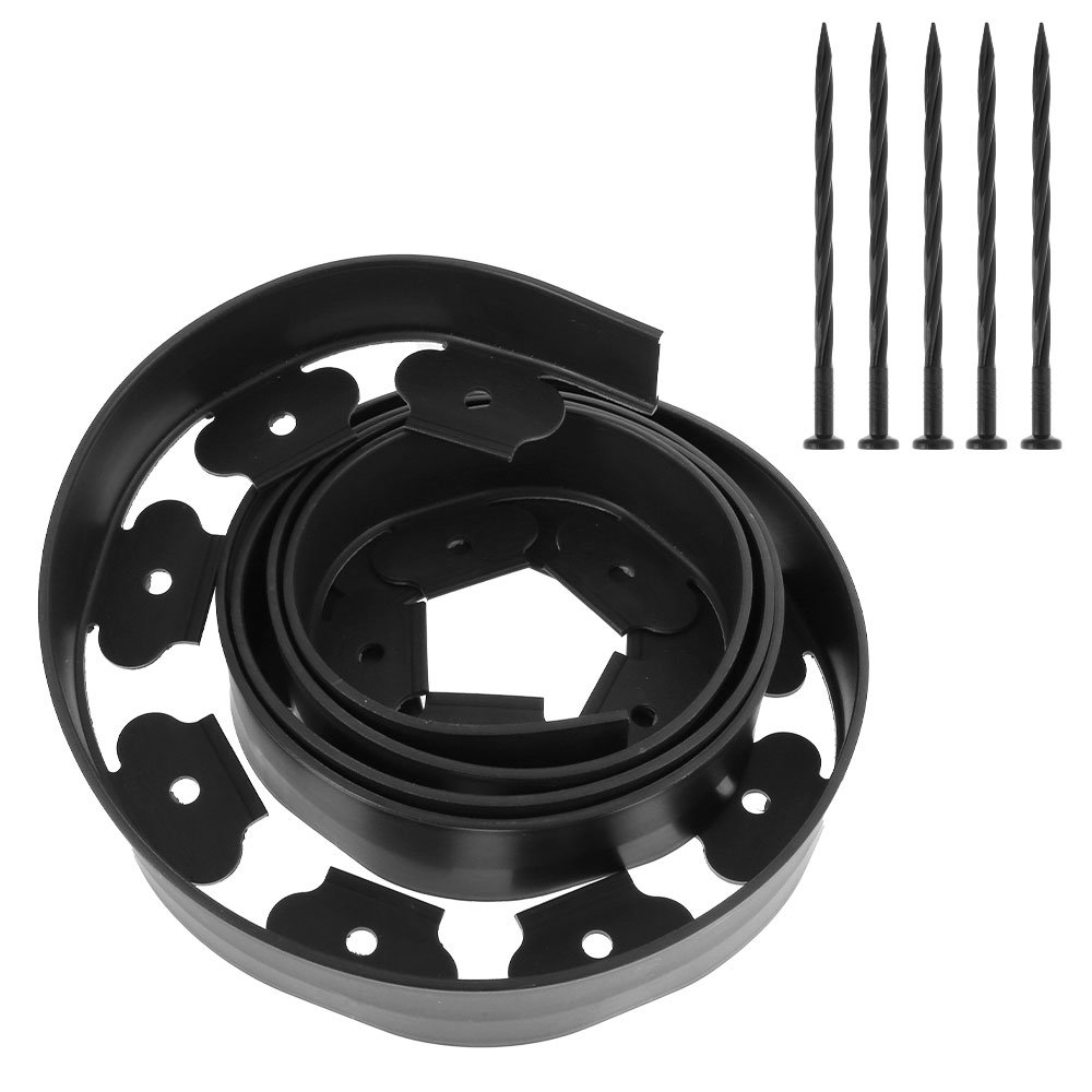 Willstar Flexible Garden Edging, Plastic Garden Edging, Plastic Garden