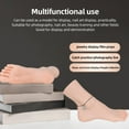 thumbnail image 4 of Silicone Foot Model, Flexible Practice prosthetic Foot Model, Silicone Foot Mannequin, prosthetic Training Foot Flexible Movable Silicone prosthetic Foot Tool for Nails Art Training Jewerly, 4 of 7